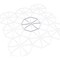 Ekena Millwork Small Haswell Decorative Fretwork Wall Panels in Architectural Grde PVC, 11 3/8"W x 11 3/8"H x 3/8"T WALP12X12HWL - alternate 6
